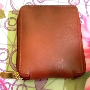 Leather purse